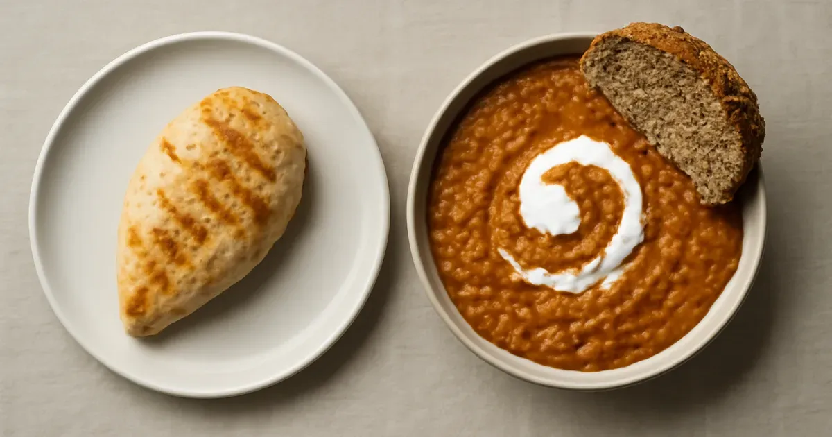 Comparison of animal protein versus plant protein foods for gut health UK microbiome
