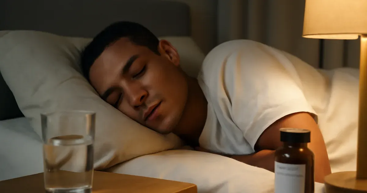 Person sleeping soundly representing recovery, gut-brain connection and gut health UK improvement