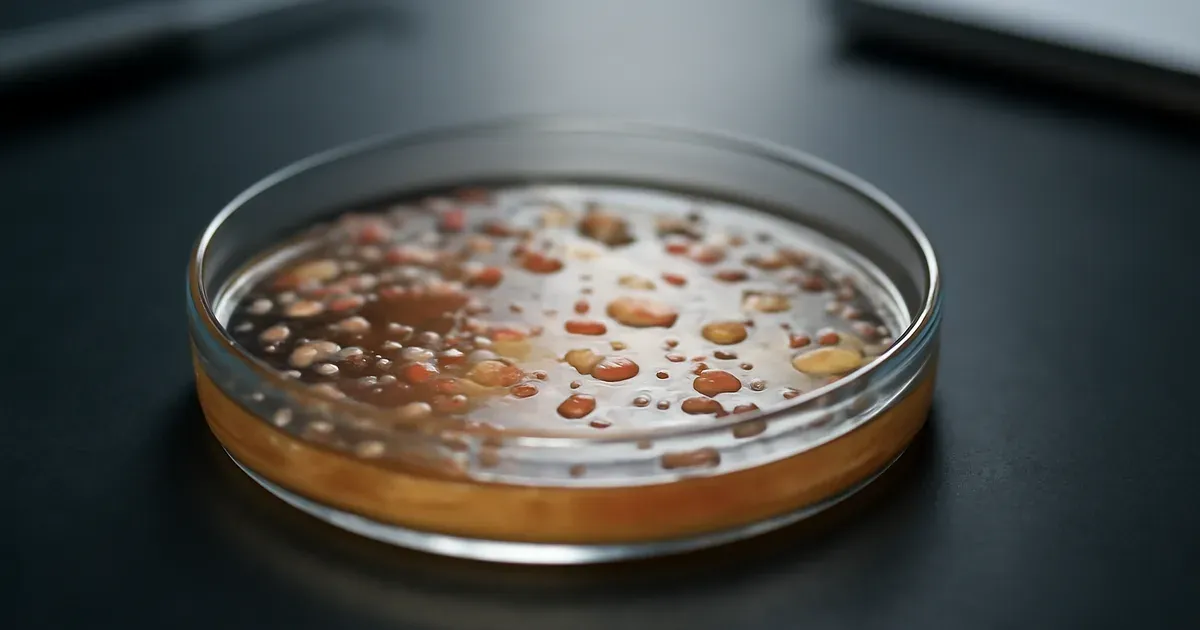 Illustration of the gut microbiome UK showing diverse bacterial communities in the intestinal tract