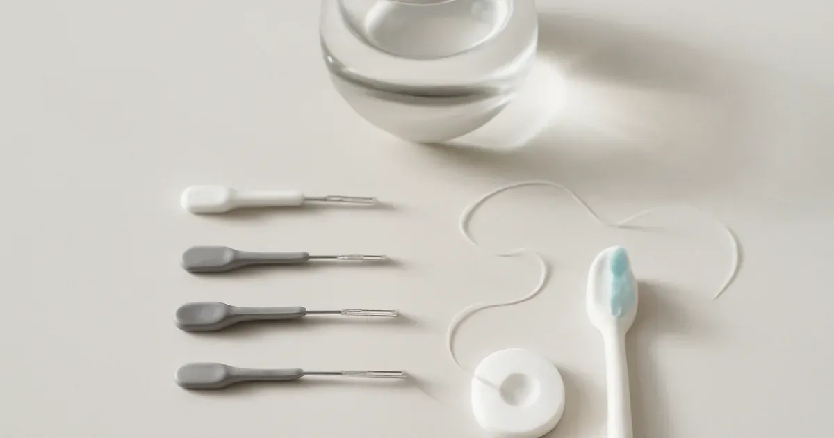 Oral hygiene tools including interdental brushes and electric toothbrush for supporting gut health UK microbiome