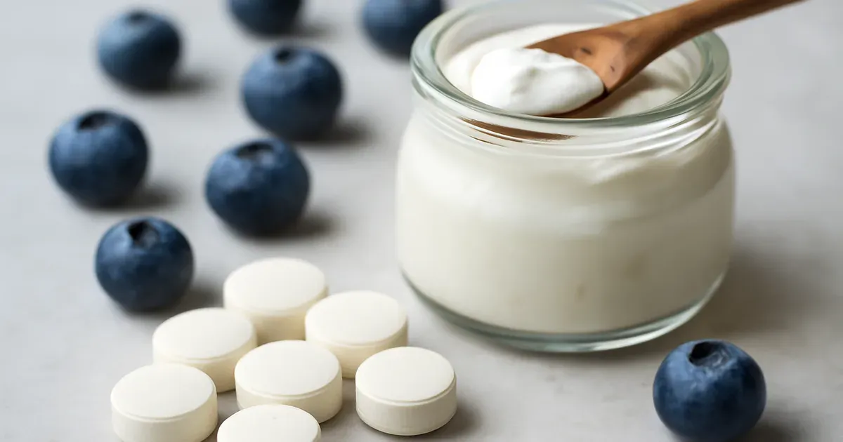 Oral probiotic lozenges and live yoghurt supporting oral microbiome and gut health in the UK