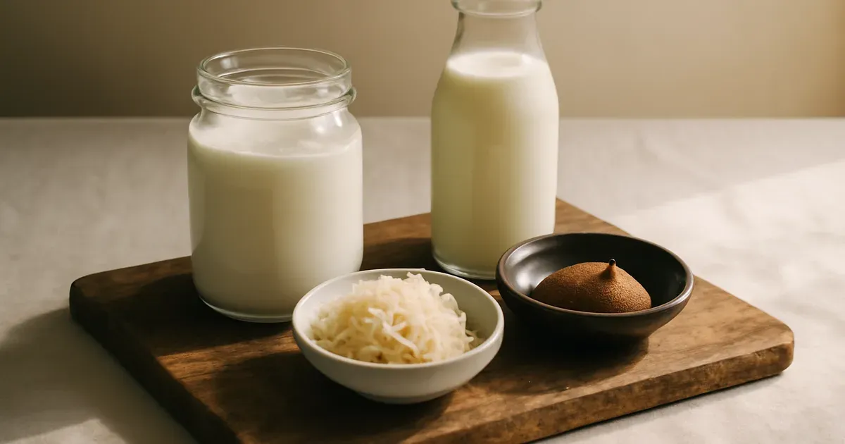 Fermented foods including live yoghurt, kefir, and sauerkraut to support the gut microbiome UK