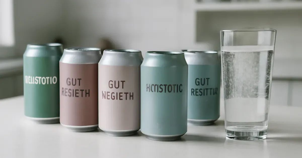 Gut Health Sodas Ranked: Dietitian's Verdict on Fizzy Drinks
