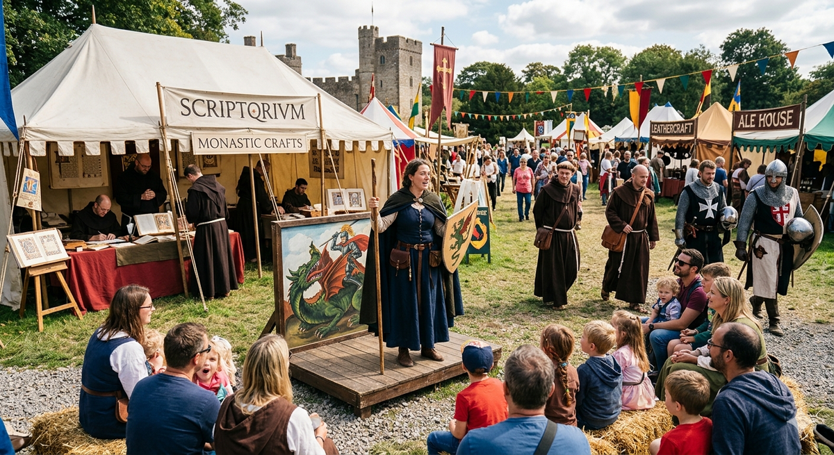 Where Are the Monks? A Medieval Faire Reflection