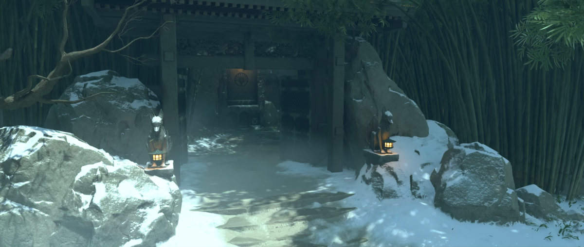 Blood Stains the Snow — Sparks Fly Between Stalks of Bamboo