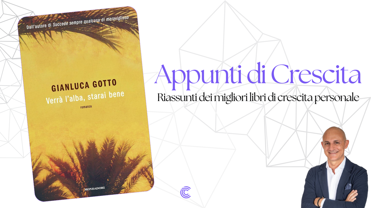 Copertina del libro Verrà l'alba starai bene di Gianluca Gotto, Mondadori 2025