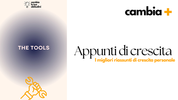 The Tools Phil Stutz Barry Michels - Riassunto del Libro