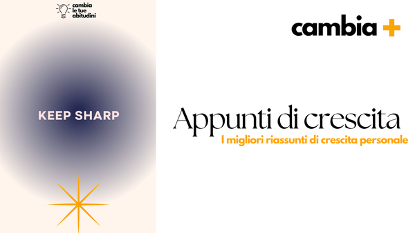 Keep Sharp Sanjay Gupta - Riassunto del Libro