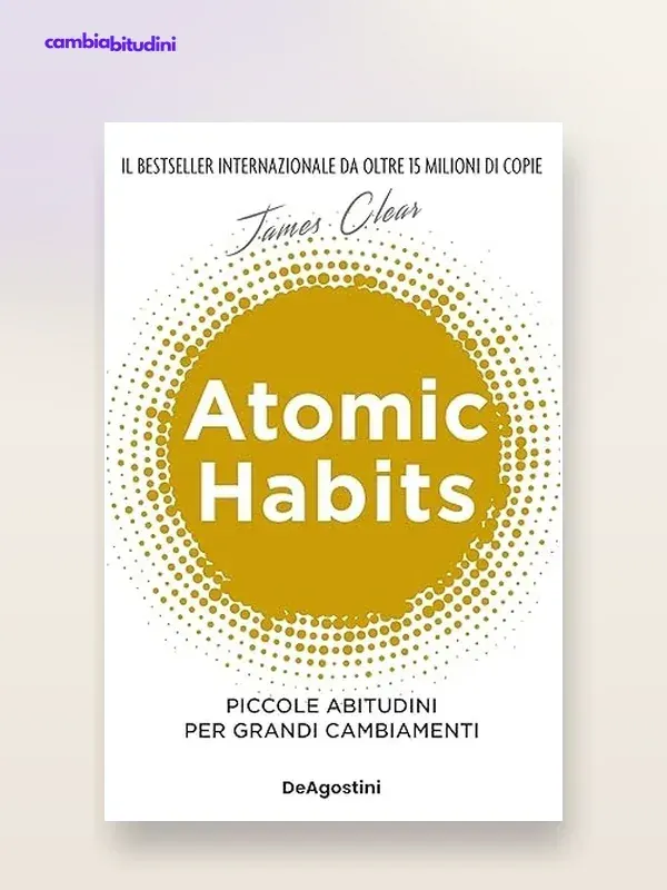 Copertina Atomic Habits — riassunto Appunti di Crescita