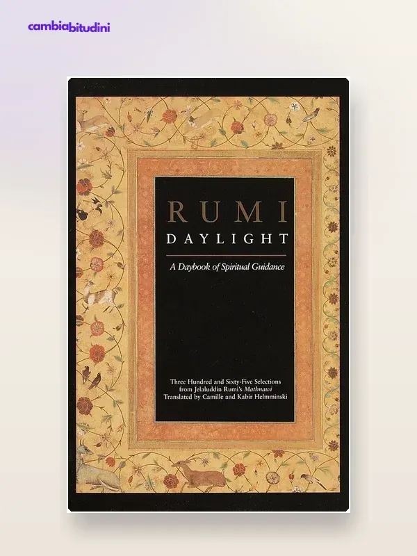 Copertina Daylight: A Daybook of Spiritual Guidance Rumi — riassunto Appunti di Crescita