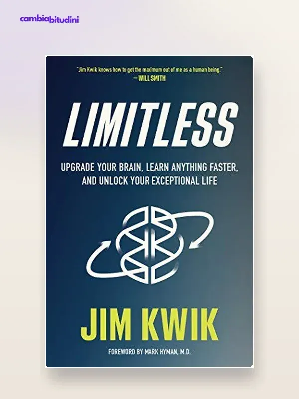 Copertina Limitless Jim Kwik — riassunto Appunti di Crescita