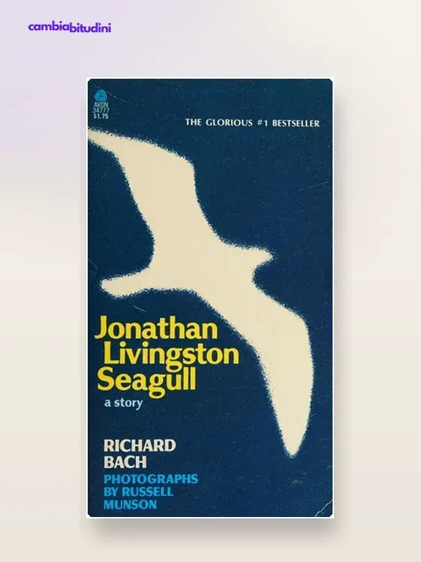 Copertina Il gabbiano Jonathan Livingston: riassunto di Richard Bach — riassunto Appunti di Crescita