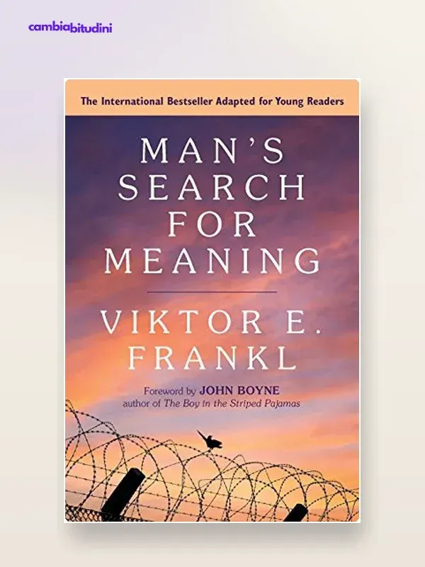 Copertina L'uomo in cerca di senso: riassunto di Viktor Frankl — riassunto Appunti di Crescita