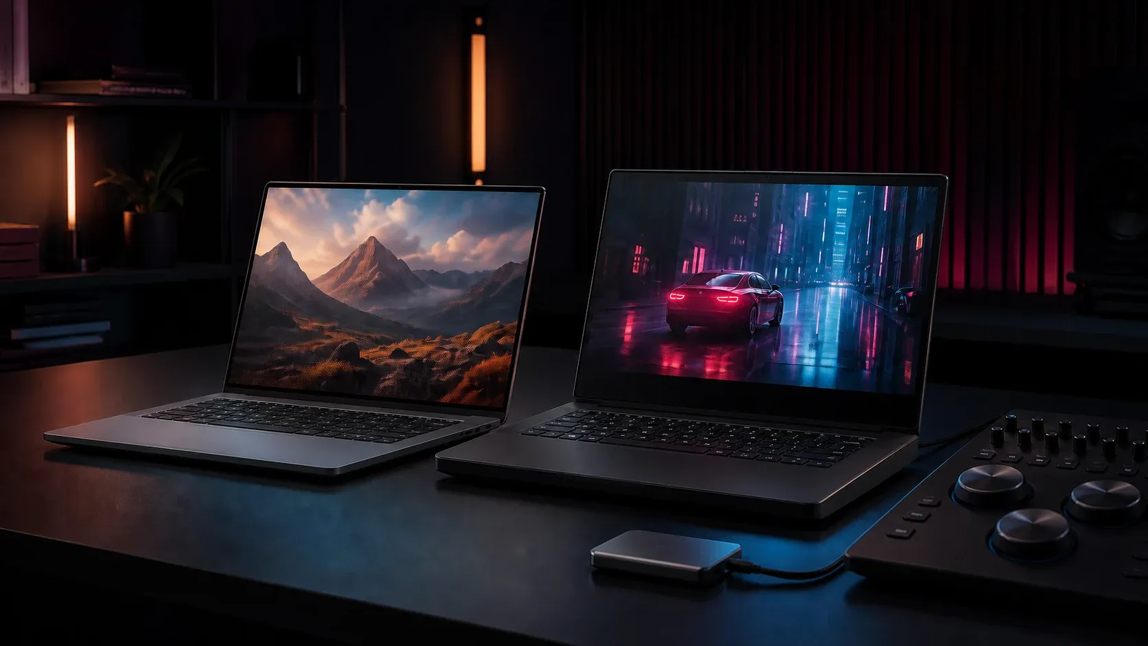 Mac and Windows creator laptops for DaVinci Resolve editing