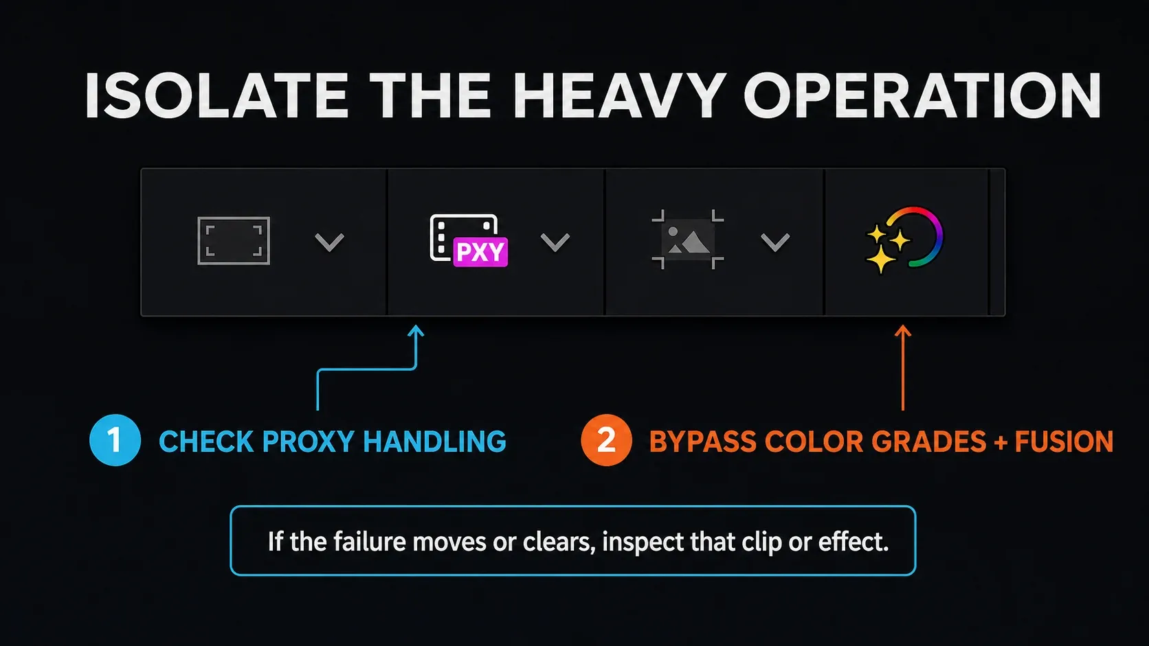 Resolve 21 Viewer controls for Proxy Handling and bypassing Color grades and Fusion effects