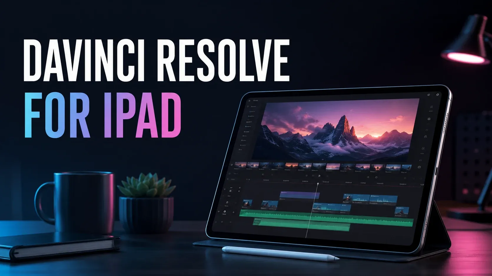 DaVinci Resolve for iPad download and setup guide with a professional tablet editing workflow