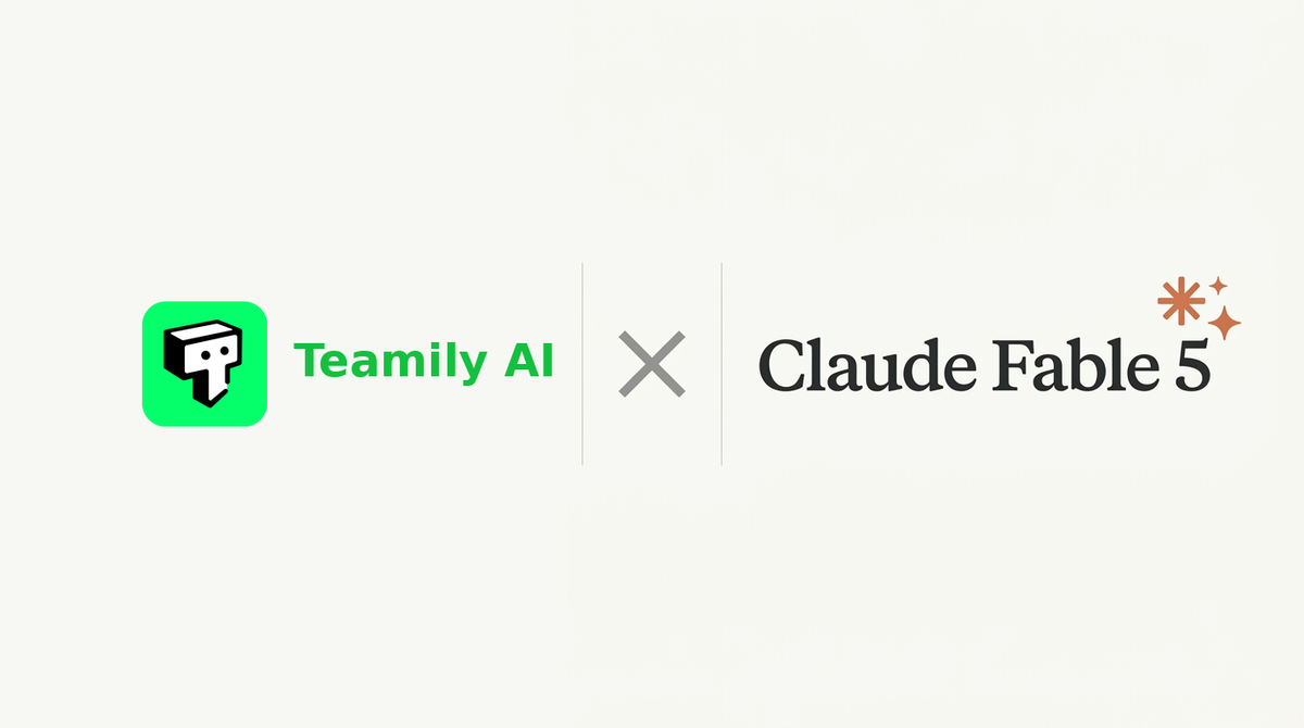 Teamily AI x Claude Fable 5