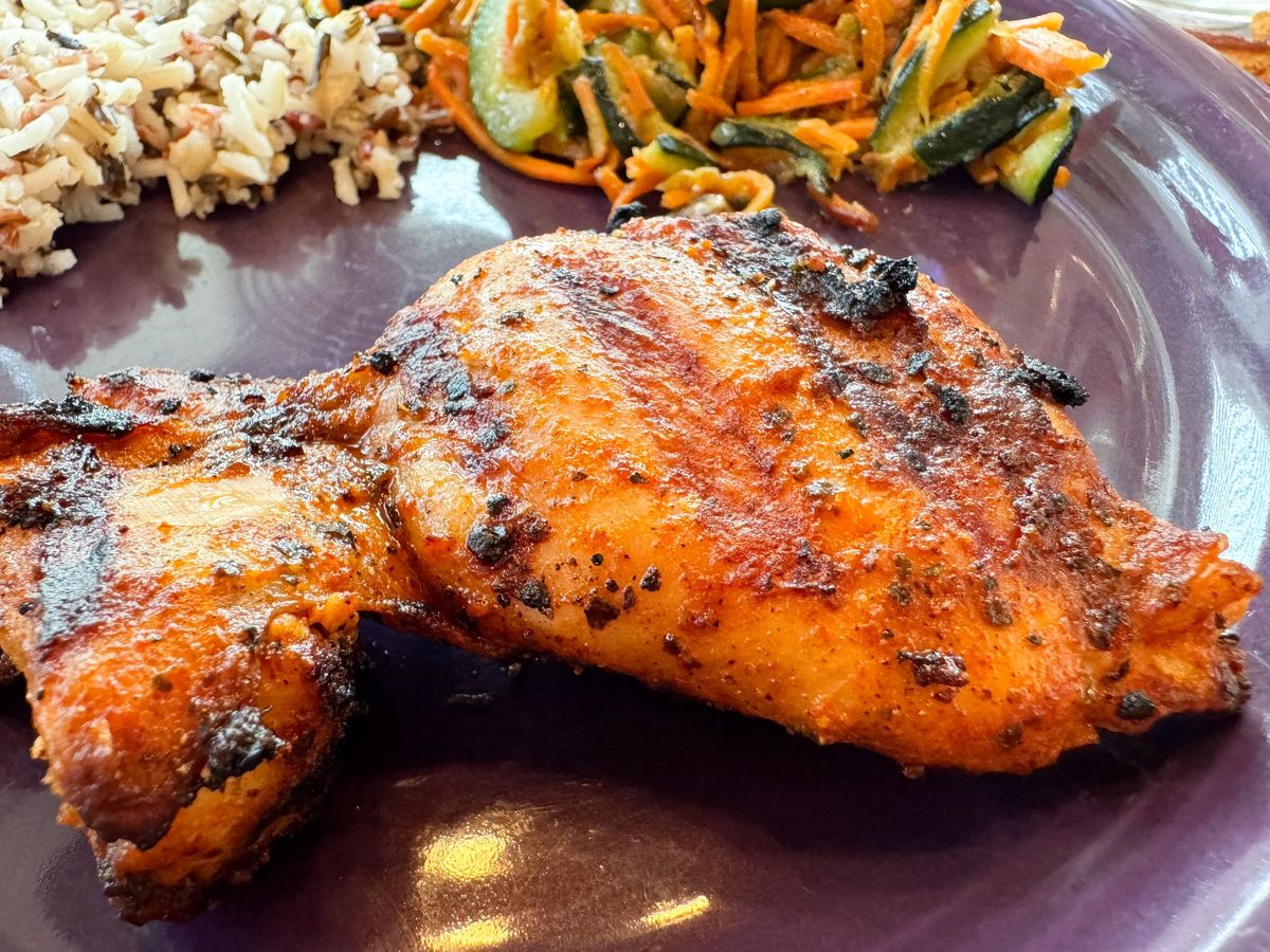 Grilled Chicken Thighs