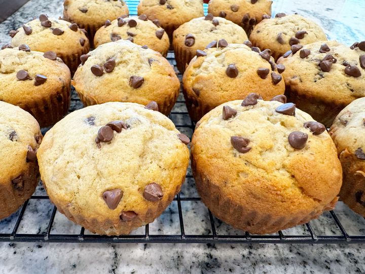 Banana Chocolate Chip Muffins
