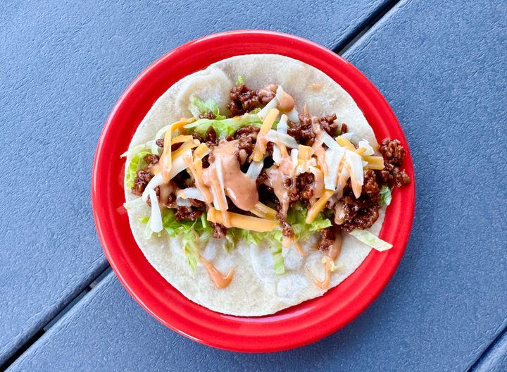 Garlic Butter Honey BBQ Tacos