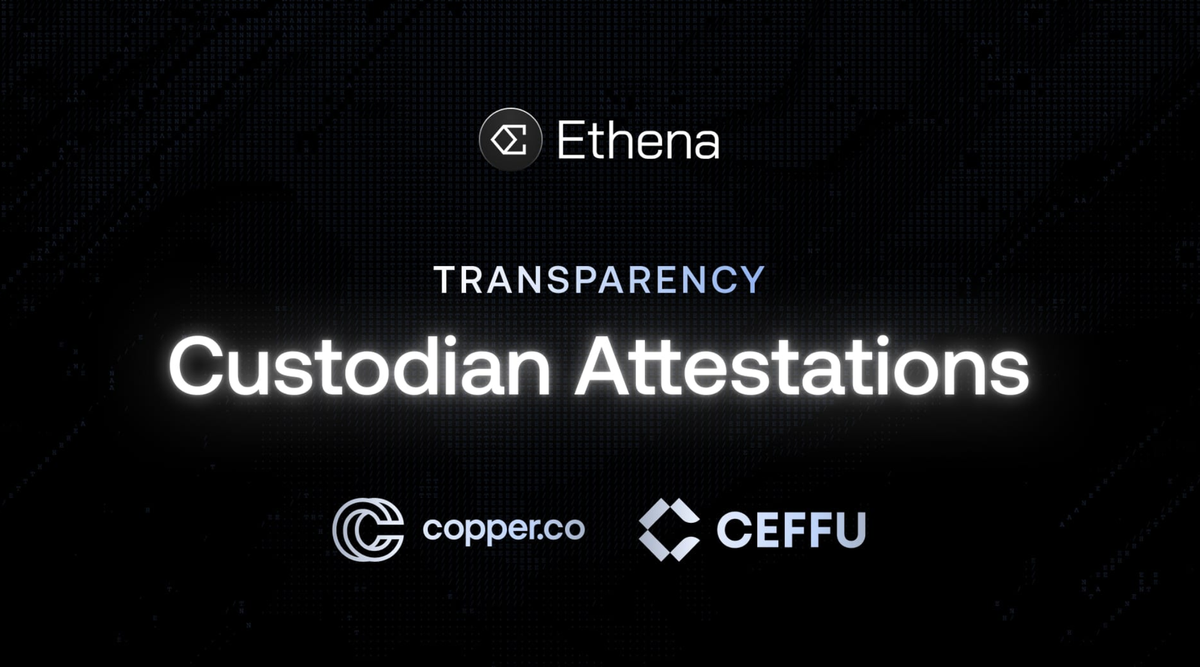 Custodian Attestations of Assets Backing USDe: October