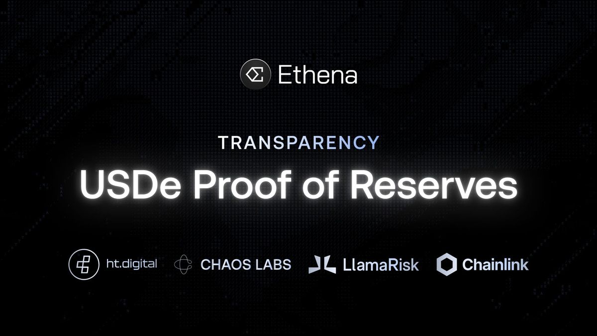 USDe Proof of Reserves Launch