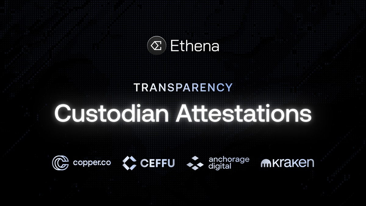 Custodian Attestations of Assets Backing USDe: January