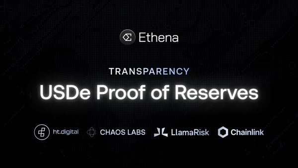 USDe Proof of Reserves Launch