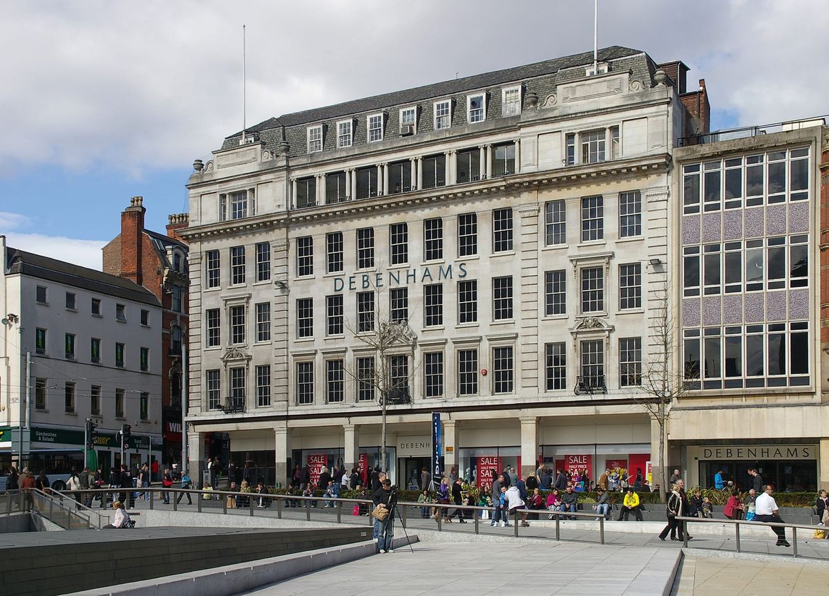 Debenhams building owner falls silent for over a year