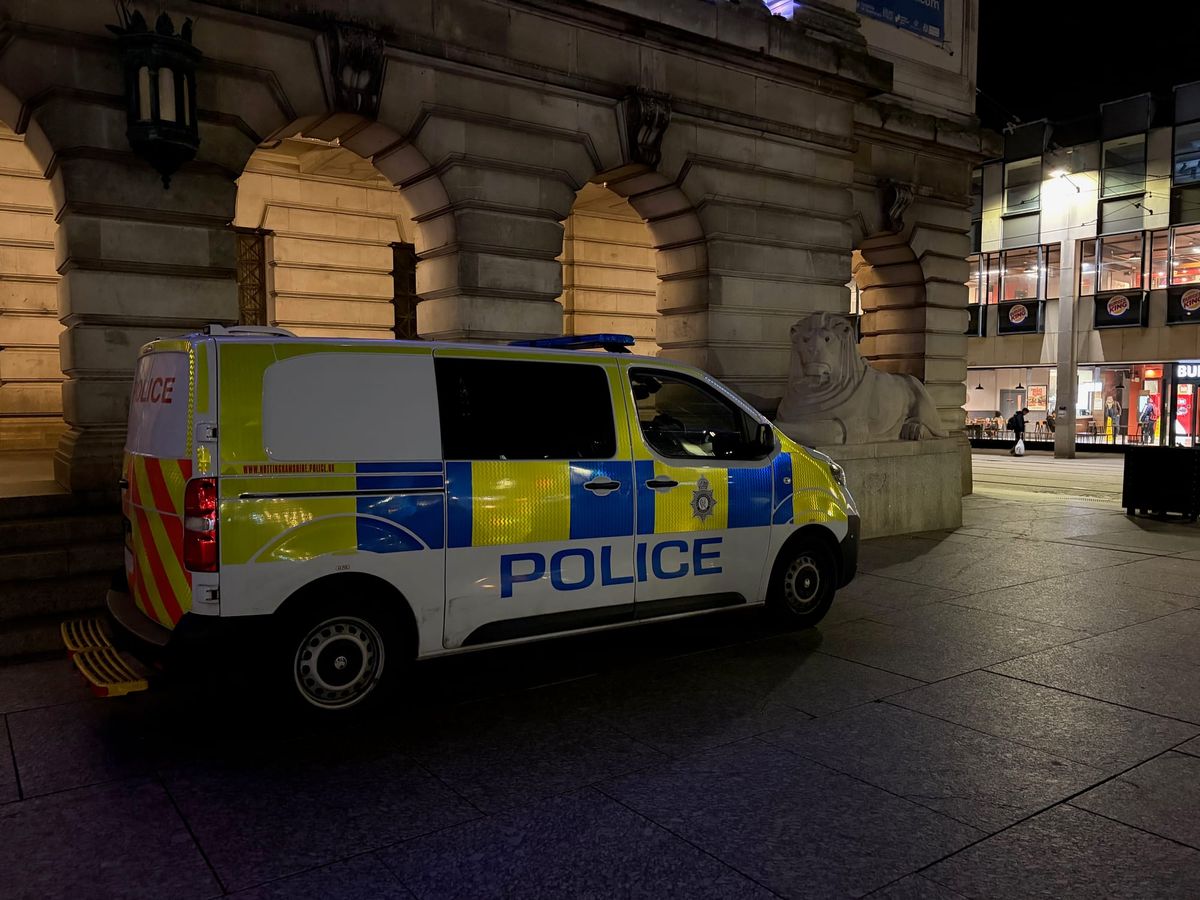 Live flares thrown on pitch at Notts Forest game