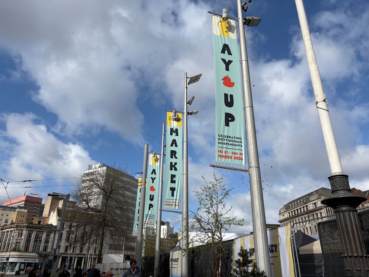 Ay Up Market fills Old Market Square this weekend