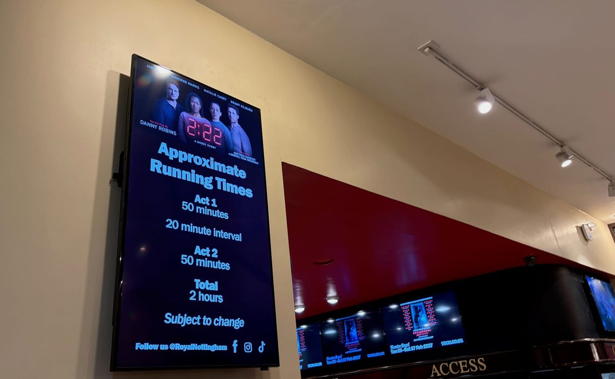 A genuine ghost story: 2:22 returns to Nottingham