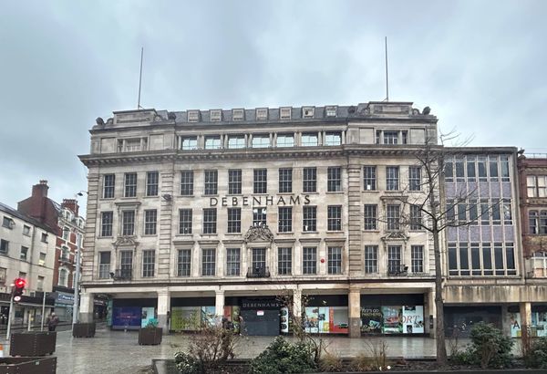 Deserted Debenhams leads to decline in Square safety