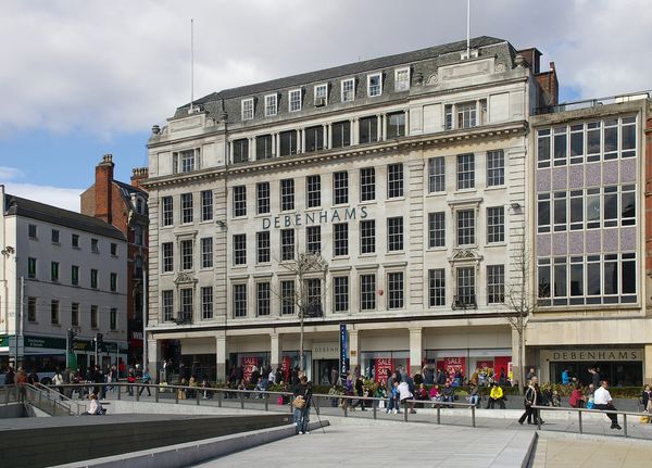 Debenhams building owner falls silent for over a year