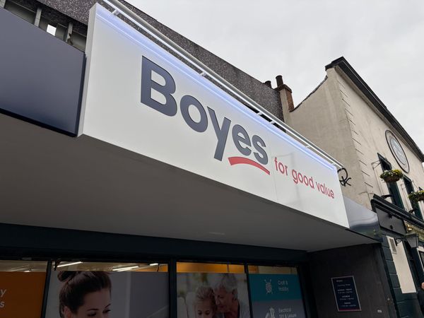 Boyes opens today, in former Wilko's store