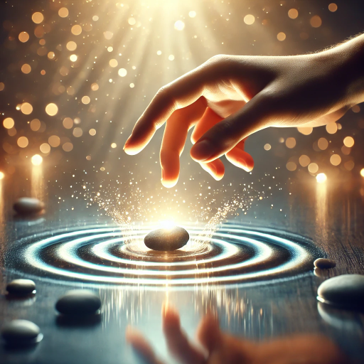 Pebble Talisman, Mindfulness Tool, Emotional Resilience, Grounding Techniques, Stress Reduction, Personal Growth, Meditation Aid, Spiritual Healing