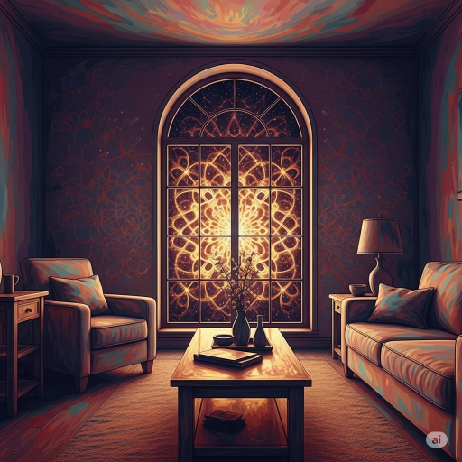 A man travels the world over searching for what he needs and returns home to find it.