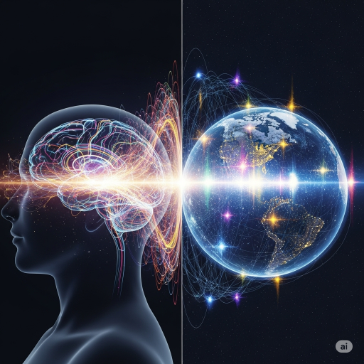 A man travels the world over searching for what he needs and returns home to find it.