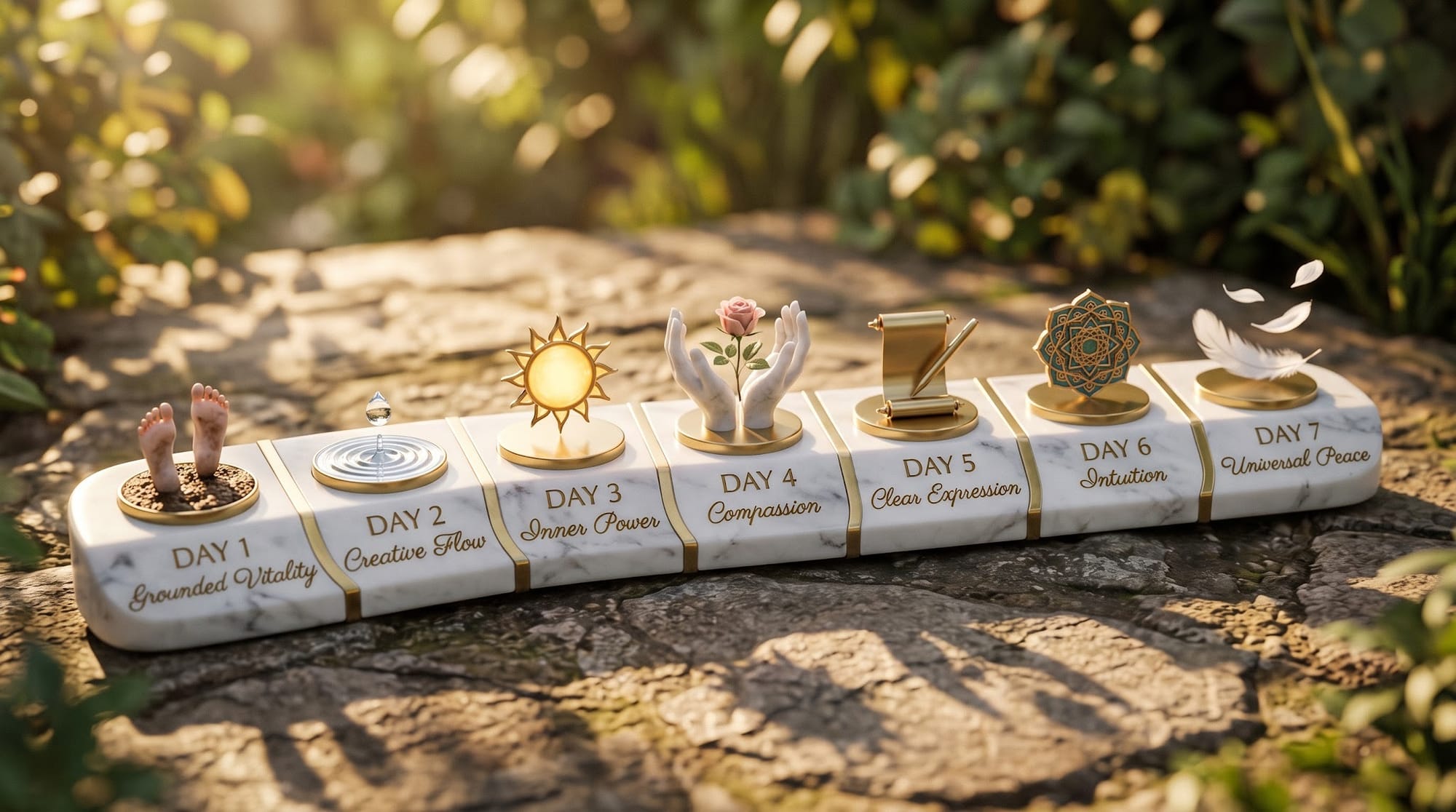The 7-Day Journey Tracker, Quantum Biology, Plant Energy, Mindfulness Practices, Holistic Health, Energy Alignment, Somatic Healing, Energetic Space Design