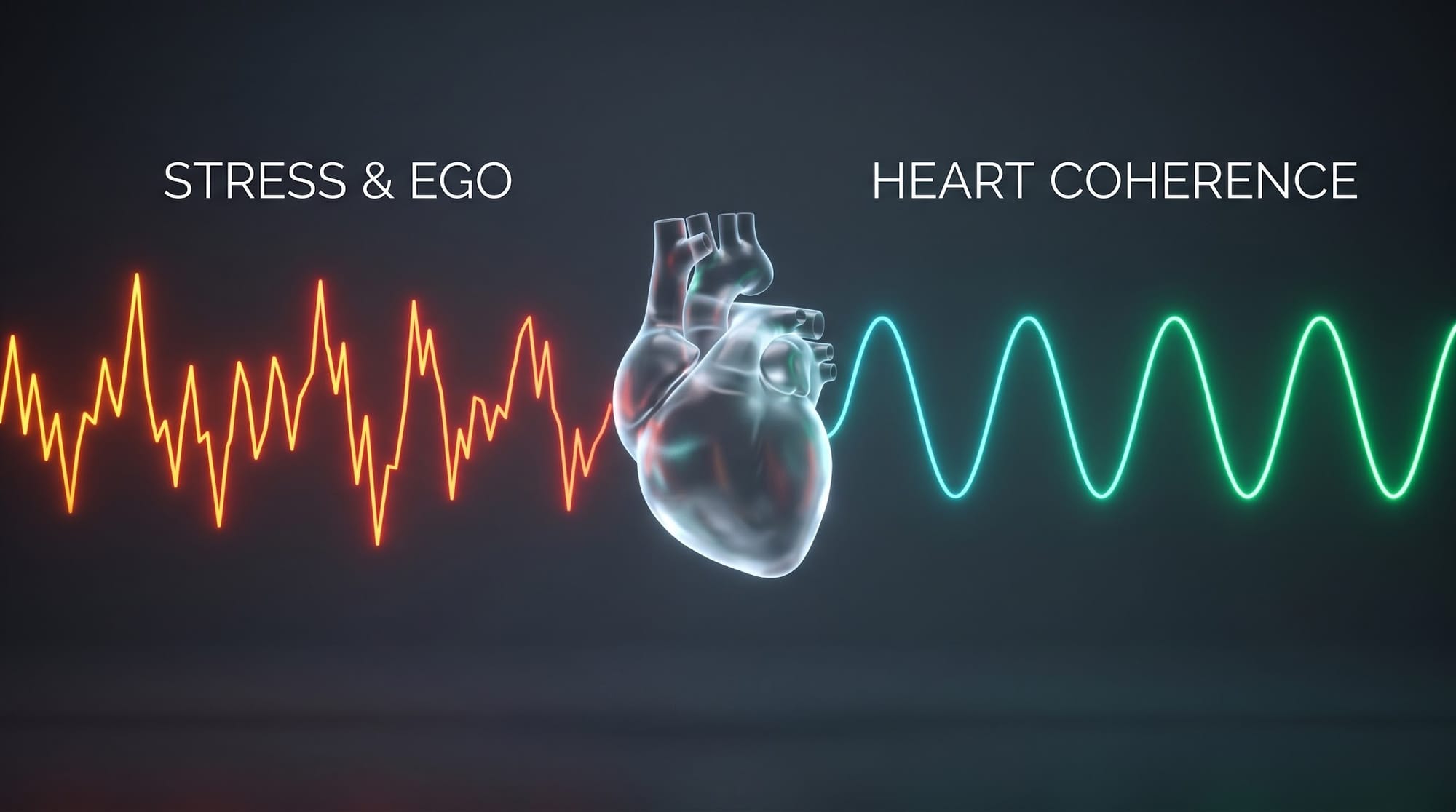The Coherence Wave Diagram, Heart Coherence, Servant Leadership, Law Of Radiance, Power With Model, Heart Intelligence
