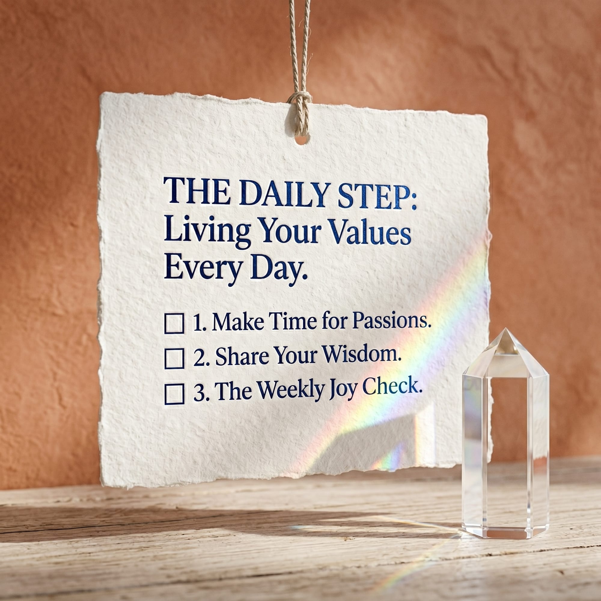 The Daily Step: Living Your Values Every Day, Ageless Living, Mind-Body Connection, Healthy Aging, Mindset And Aging, Vibrant Longevity, Holistic Vitality
