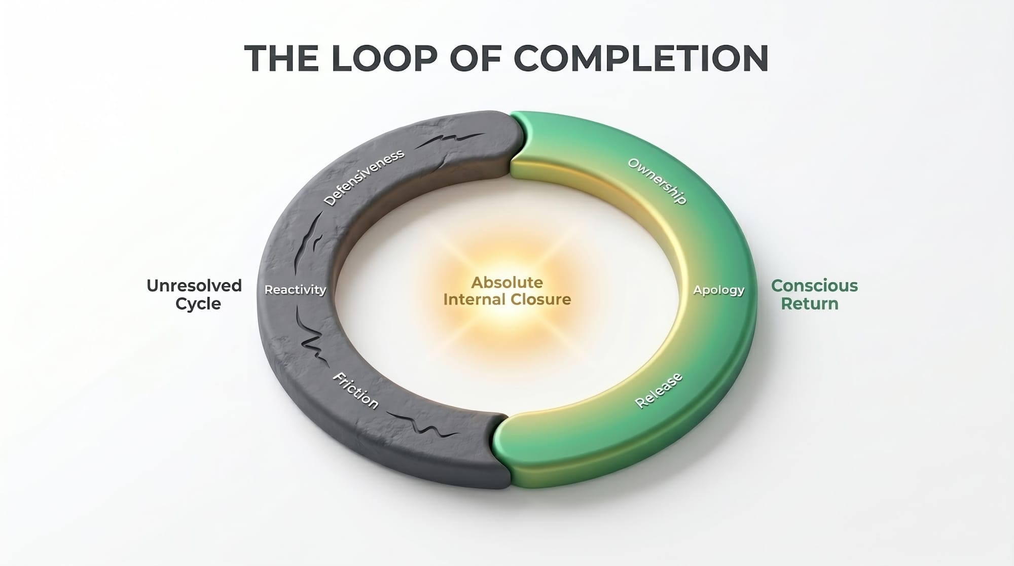 The Loop of Completion The Loop of Completion, Sincere Apology, Somatic Healing, Energetic Cords, Relationship Harmony, Mindful Communication, Emotional Freedom
