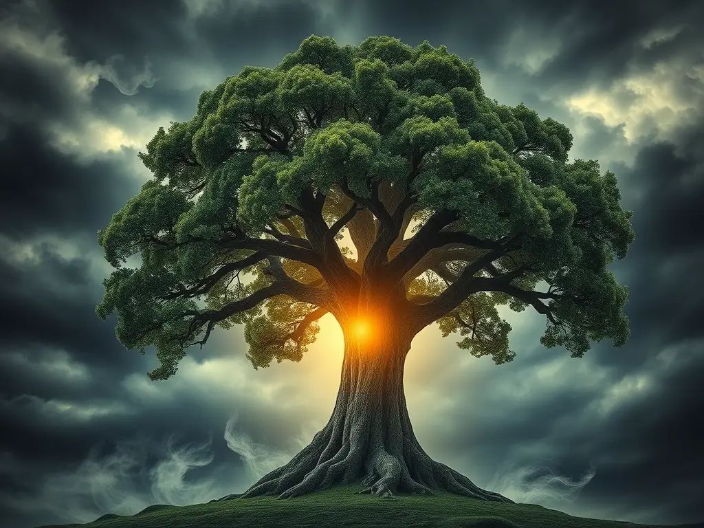 Character, Crisis, Inner Strength, Metaphysical Journey, Spiritual Core, Character Development