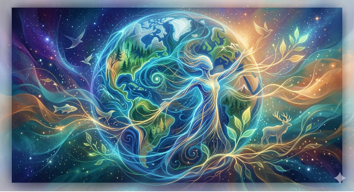 Affirmation: I am part of all I see. I am helping to care for the Earth and all that dwells on our planet.