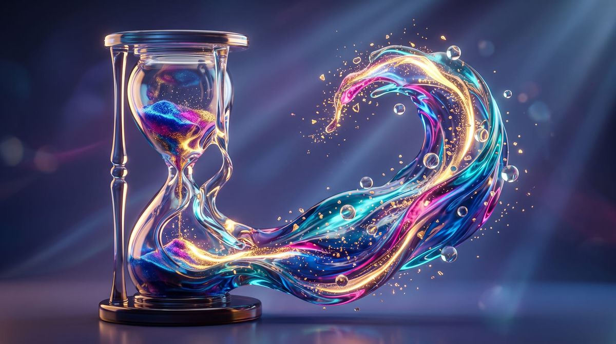 The Liquid Hourglass