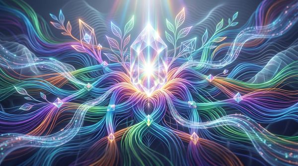 The Radiant Tapestry of Co-Creation, Perspective-Taking, Metaphysical Dimensions, Spiritual Evolution, Collective Consciousness, Holistic Reality, Mind-Body Connection