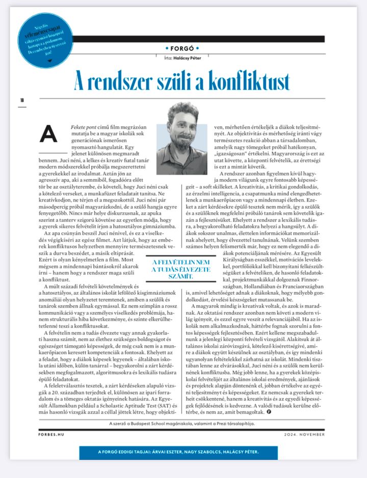 A múlt század árnyékában: Miért nem működik a központi felvételi?