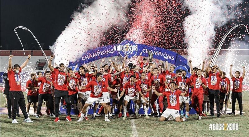 bali united juara