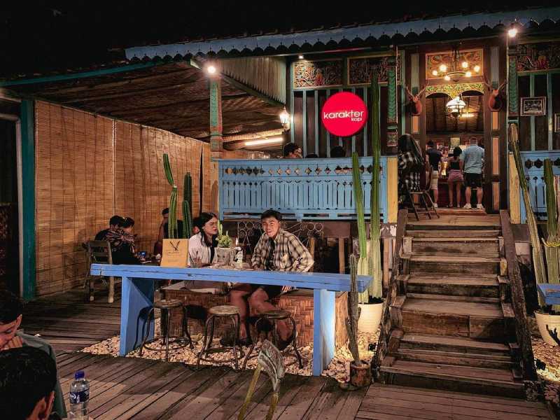 Suasana karakter kopi denpasar bali