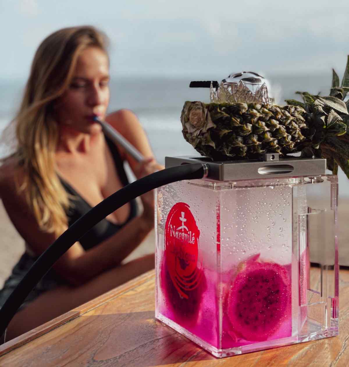Salah satu menu Shisha di Finns Beach Club